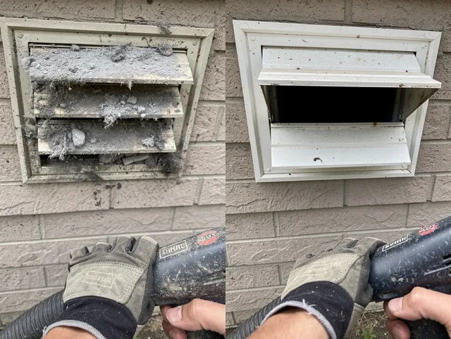 Professional dryer exhaust vent cleaning by Black Forest Dryer Vent Cleaning in Black Forest