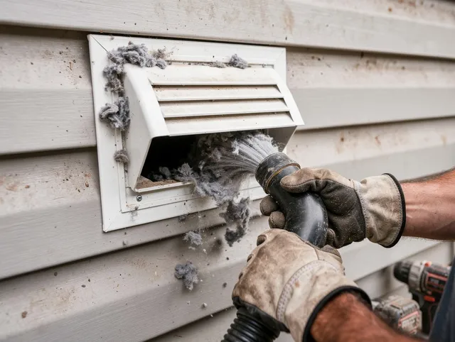 Professional dryer vent cleaning by Black Forest Dryer Vent Cleaning in Black Forest