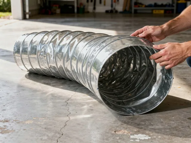 Black Forest Dryer Vent Cleaning specialist using advanced equipment for thorough duct cleaning in Black Forest