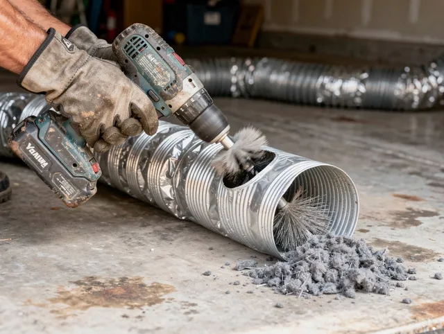 Professional duct cleaning by Black Forest Dryer Vent Cleaning in Black Forest