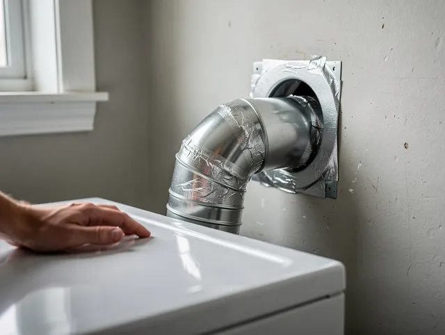 Black Forest Dryer Vent Cleaning expert performing professional dryer vent repair and installation in Black Forest