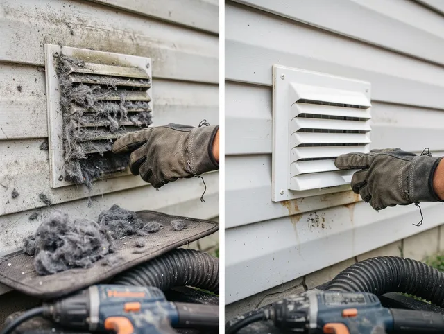 Residential dryer vent cleaning by Black Forest Dryer Vent Cleaning in Black Forest